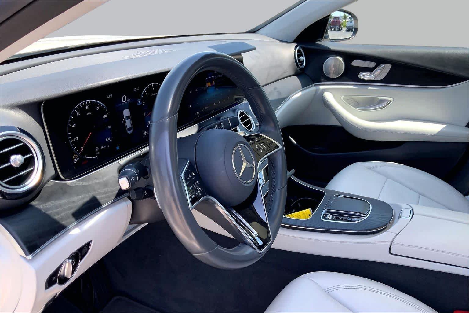 Certified Used 2022 MANUFAKTUR Diamond White Mercedes-Benz E 350 image 17