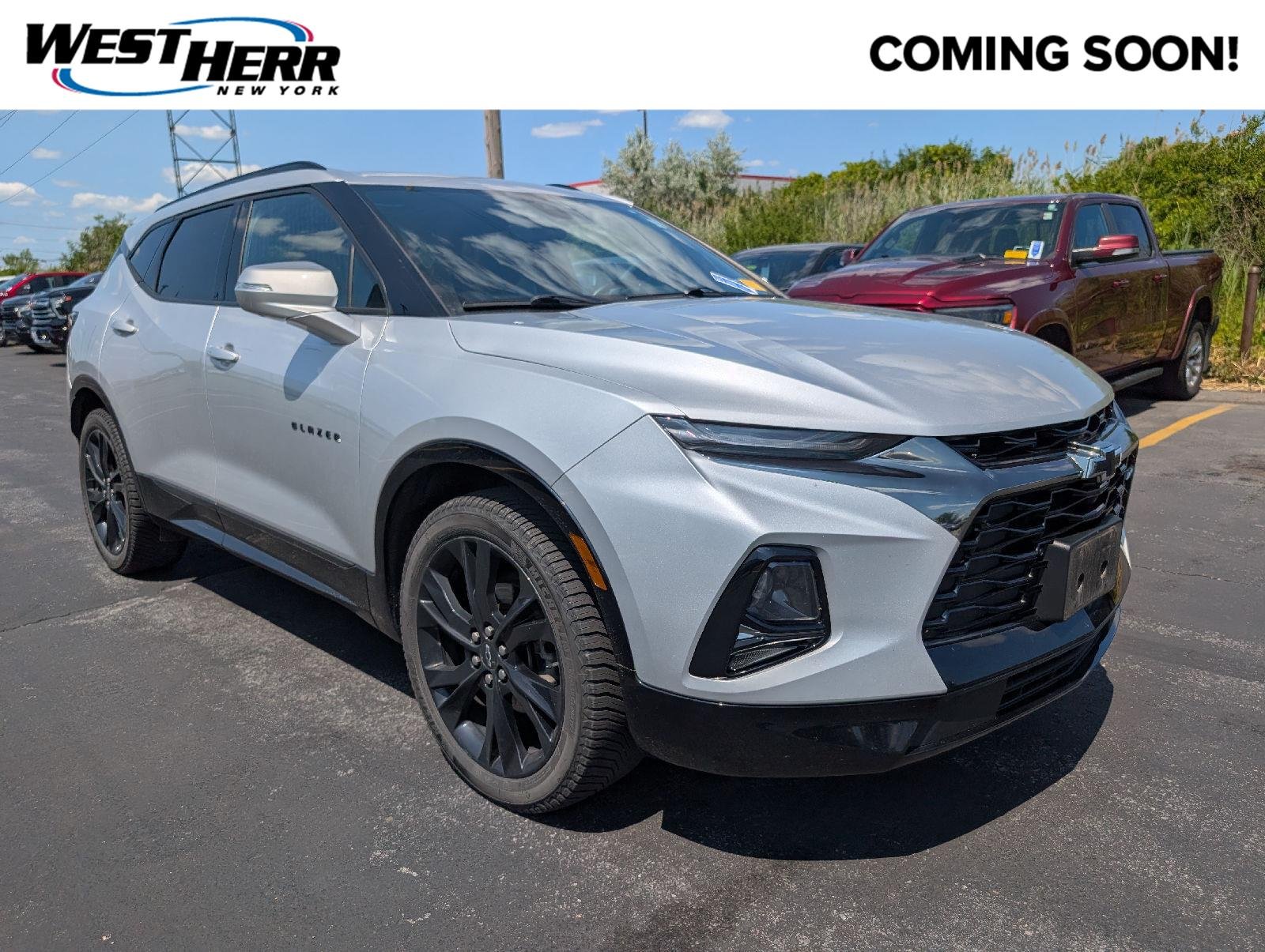 Used 2021 Silver Ice Metallic Chevrolet RS image 1