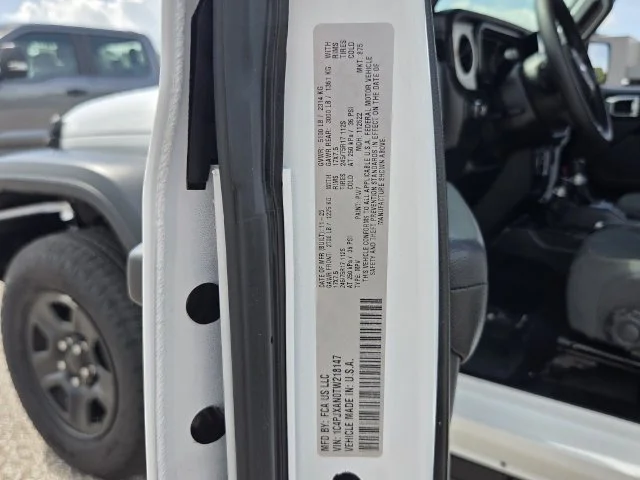 Certified Used 2026 White Jeep Sport image 19