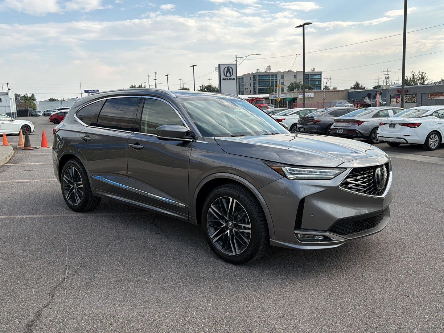 New 2026 Liquid Carbon Metallic Acura SH-AWD w/Advance image 12
