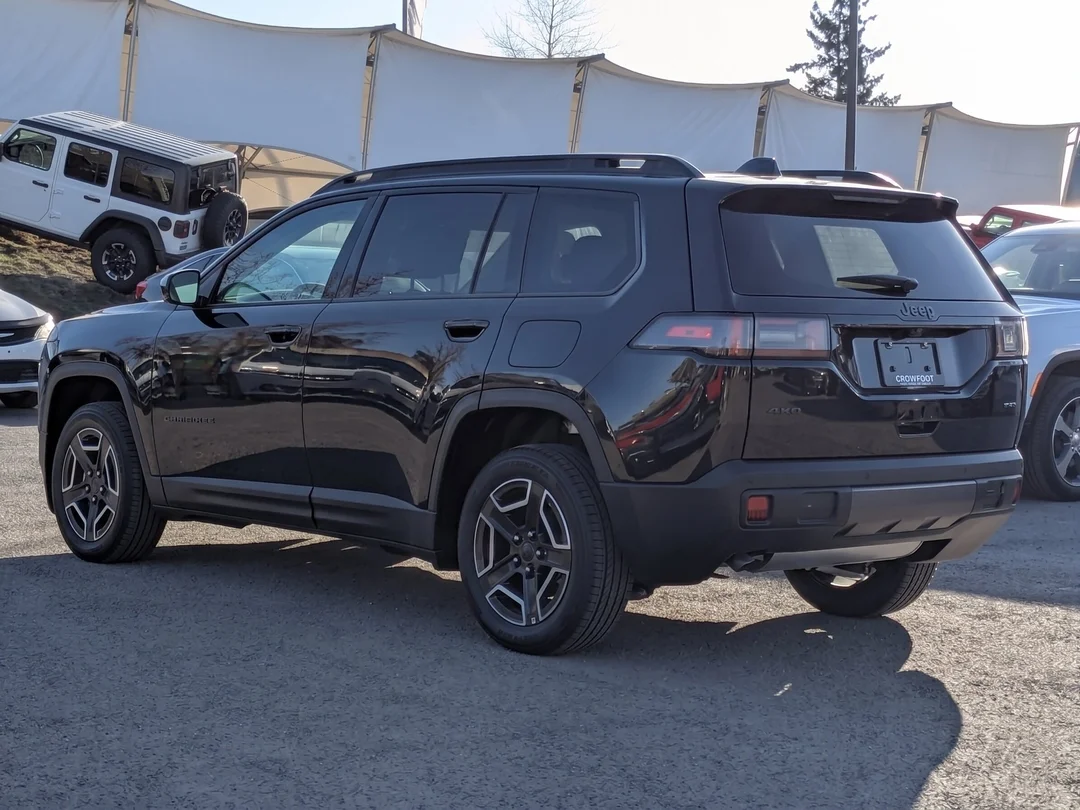 New 2026 Black Jeep Laredo - - 4x4 - Pkg 23F - Mopar Protect Pkg - Compact Spare - 1.6L Turbo Hybrid & More! image 6