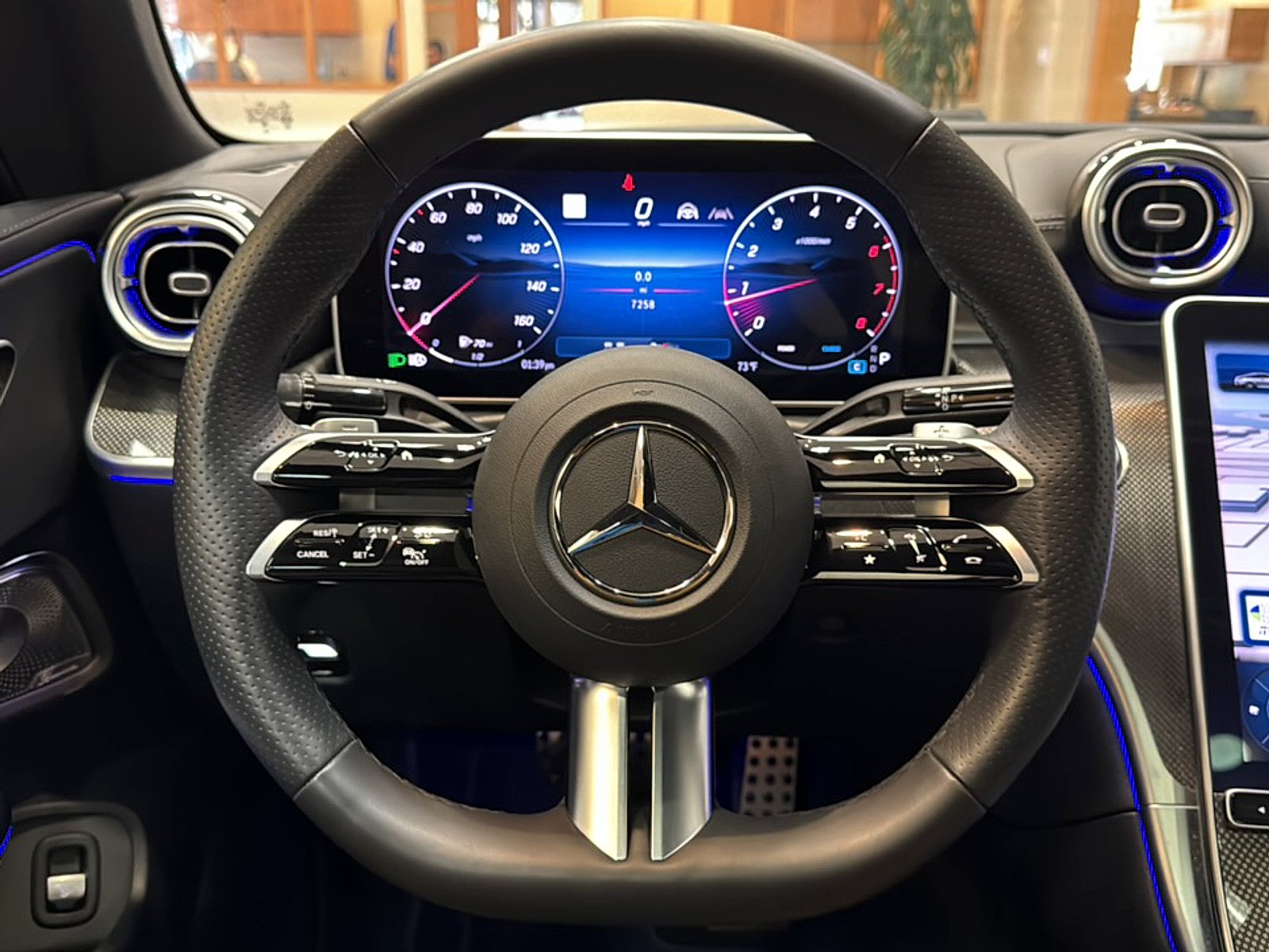 Certified Used 2024 Sterling Blue Metallic Mercedes-Benz 4MATIC® image 21