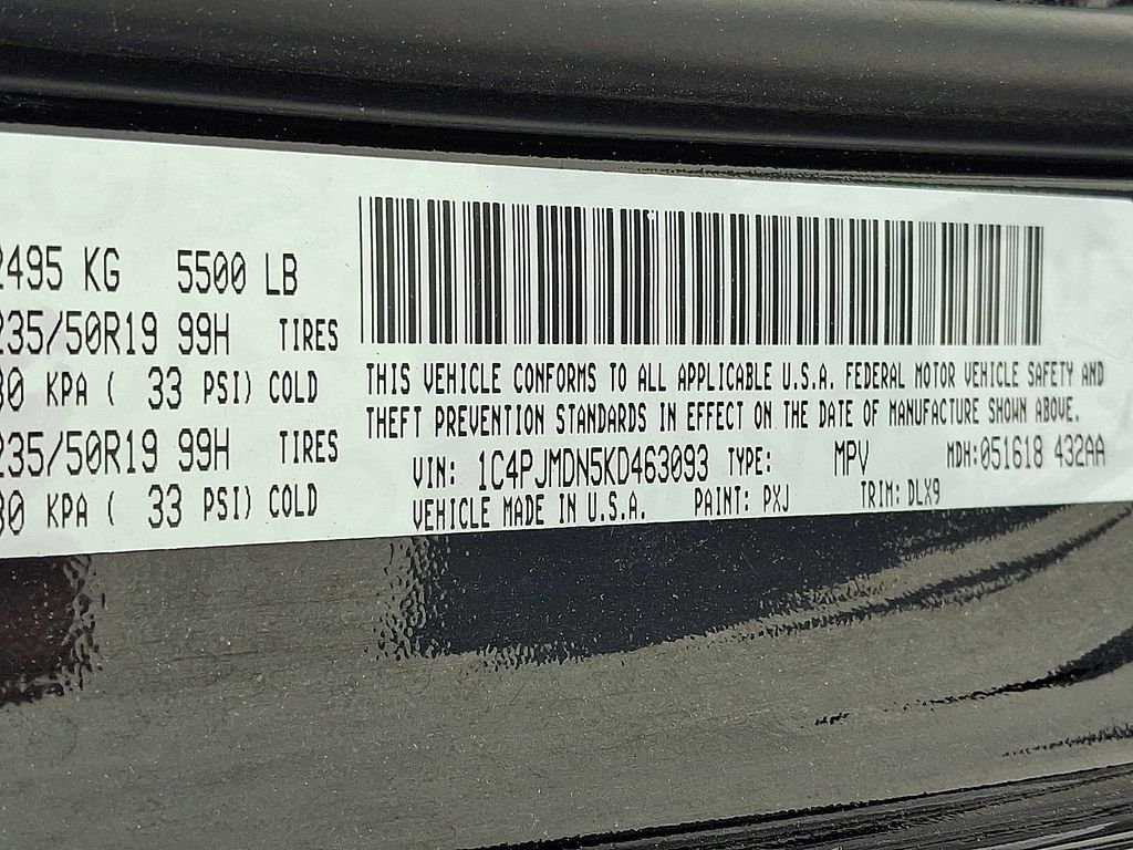 Used 2019 Black Jeep Limited image 26