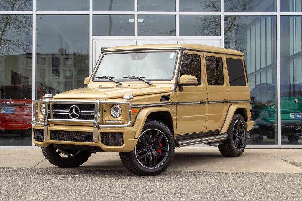 Used 2018 Desert Sand Mercedes-Benz G 63 AMG® image 1
