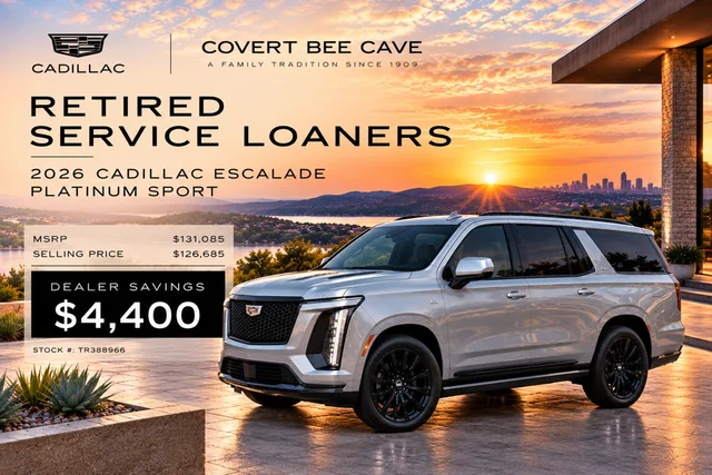 2026 Cadillac Escalade Platinum Sport