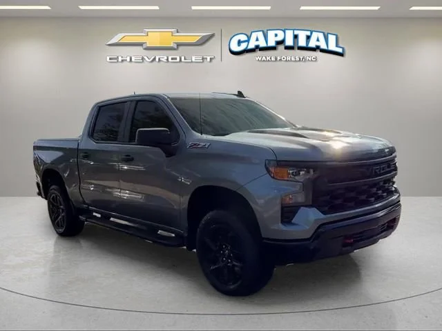 Used 2024 Sterling Gray Metallic Chevrolet Custom Trail Boss image 8