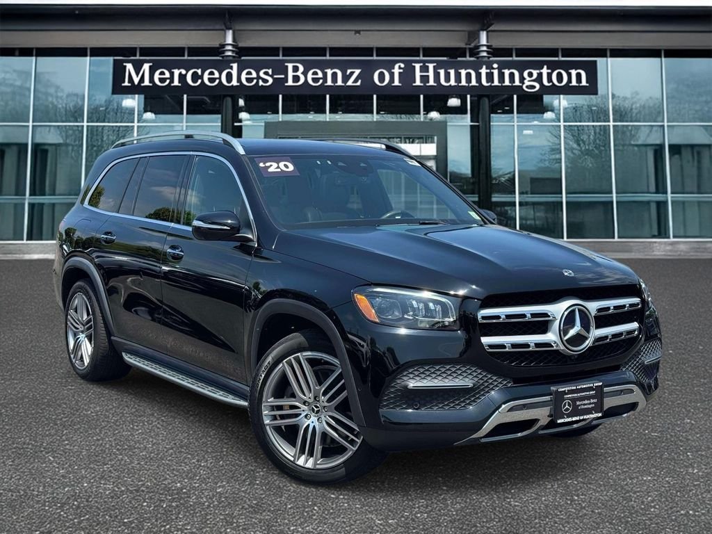 Certified Used 2020 Black Mercedes-Benz GLS 450 image 1