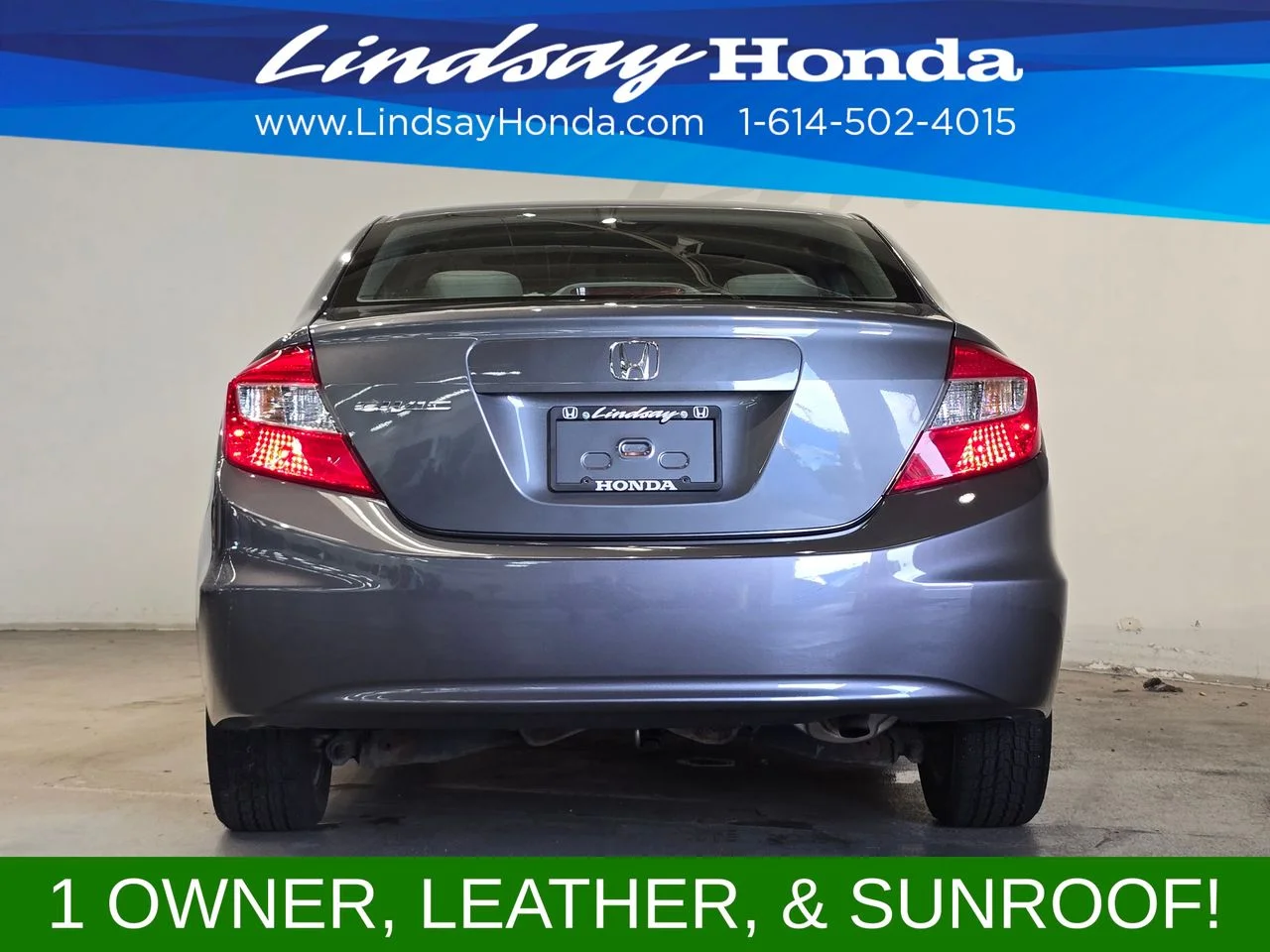 Used 2012 Polished Metal Metallic Honda EX-L image 6