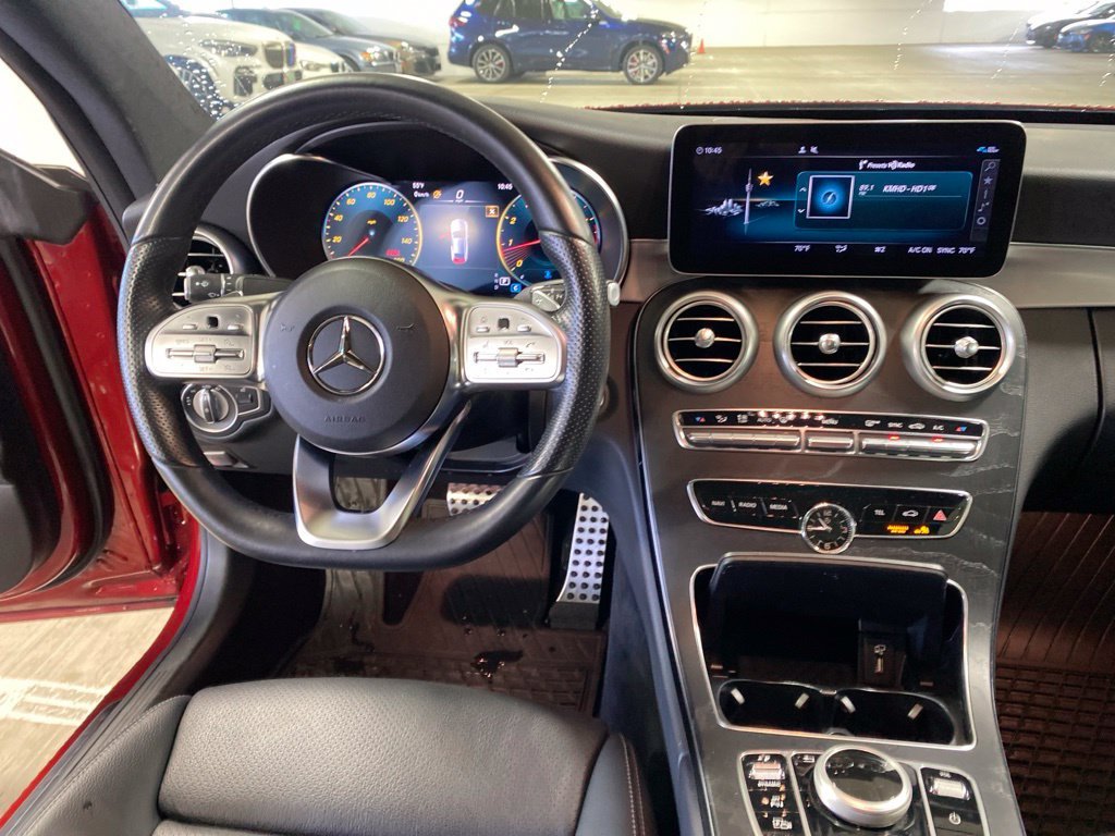 Used 2021 designo Cardinal Red Metallic Mercedes-Benz C 300 image 13