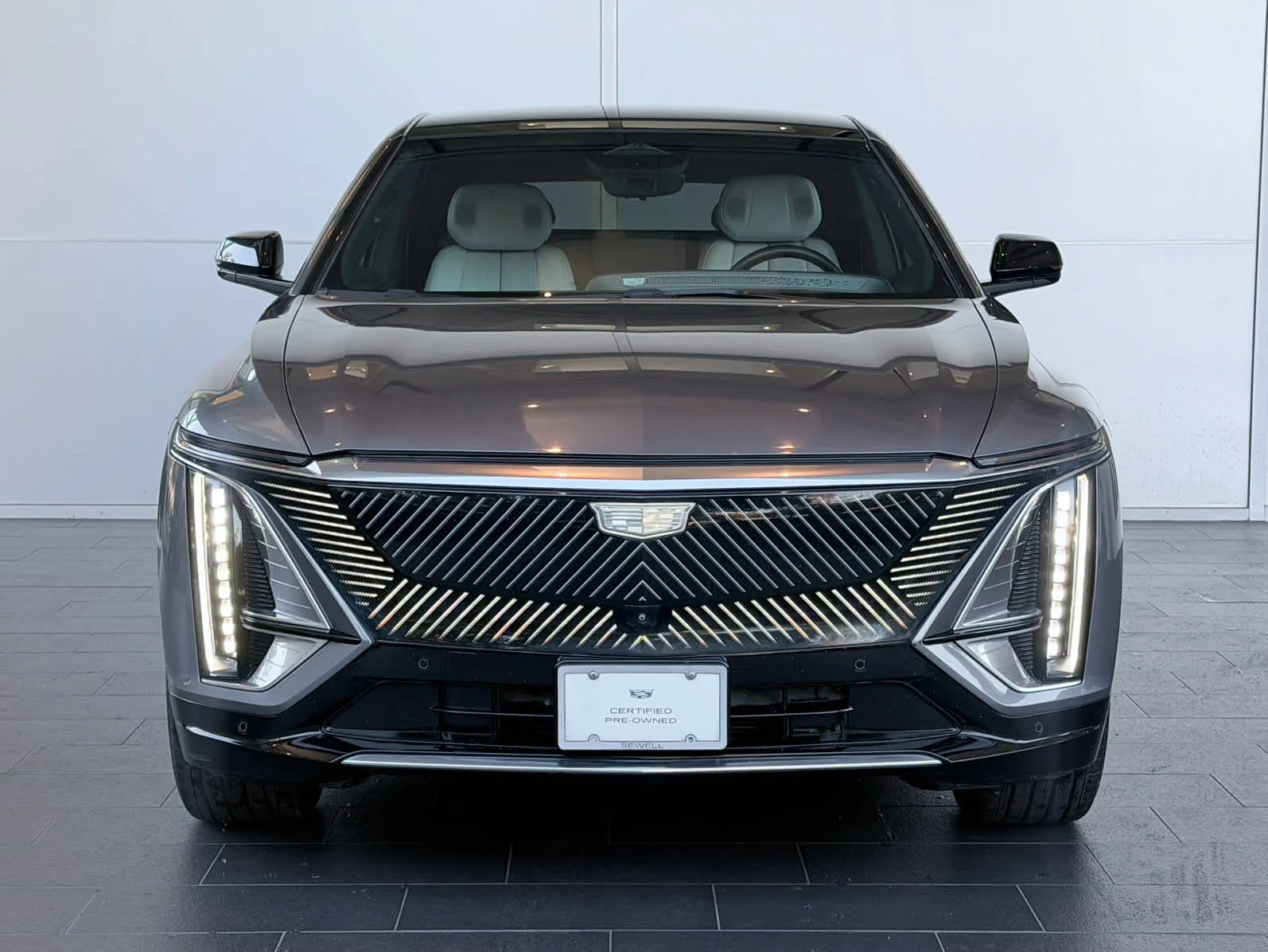 Certified 2023 Cadillac LYRIQ Luxury with VIN 1GYKPMRK7PZ000156 for sale in Houston, TX