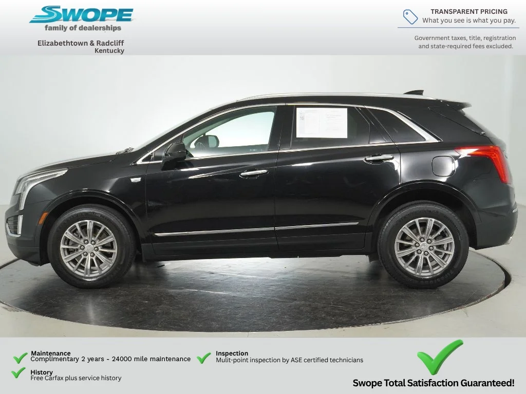 Used 2017 Stellar Black Metallic Cadillac Luxury FWD image 6