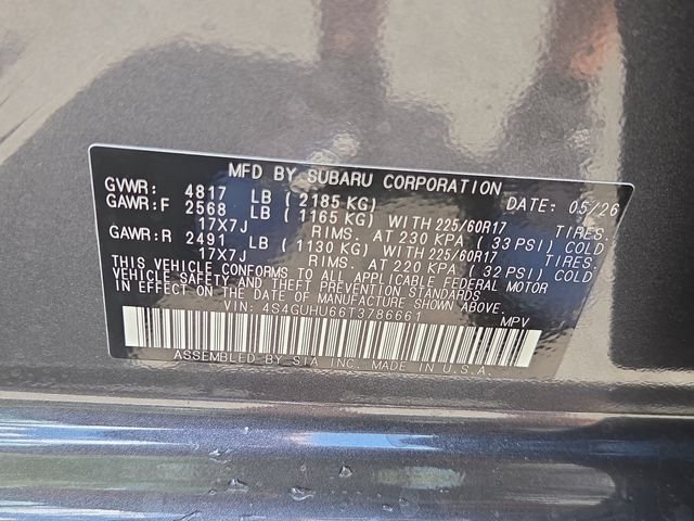 New 2026 Gray Subaru Wilderness image 6