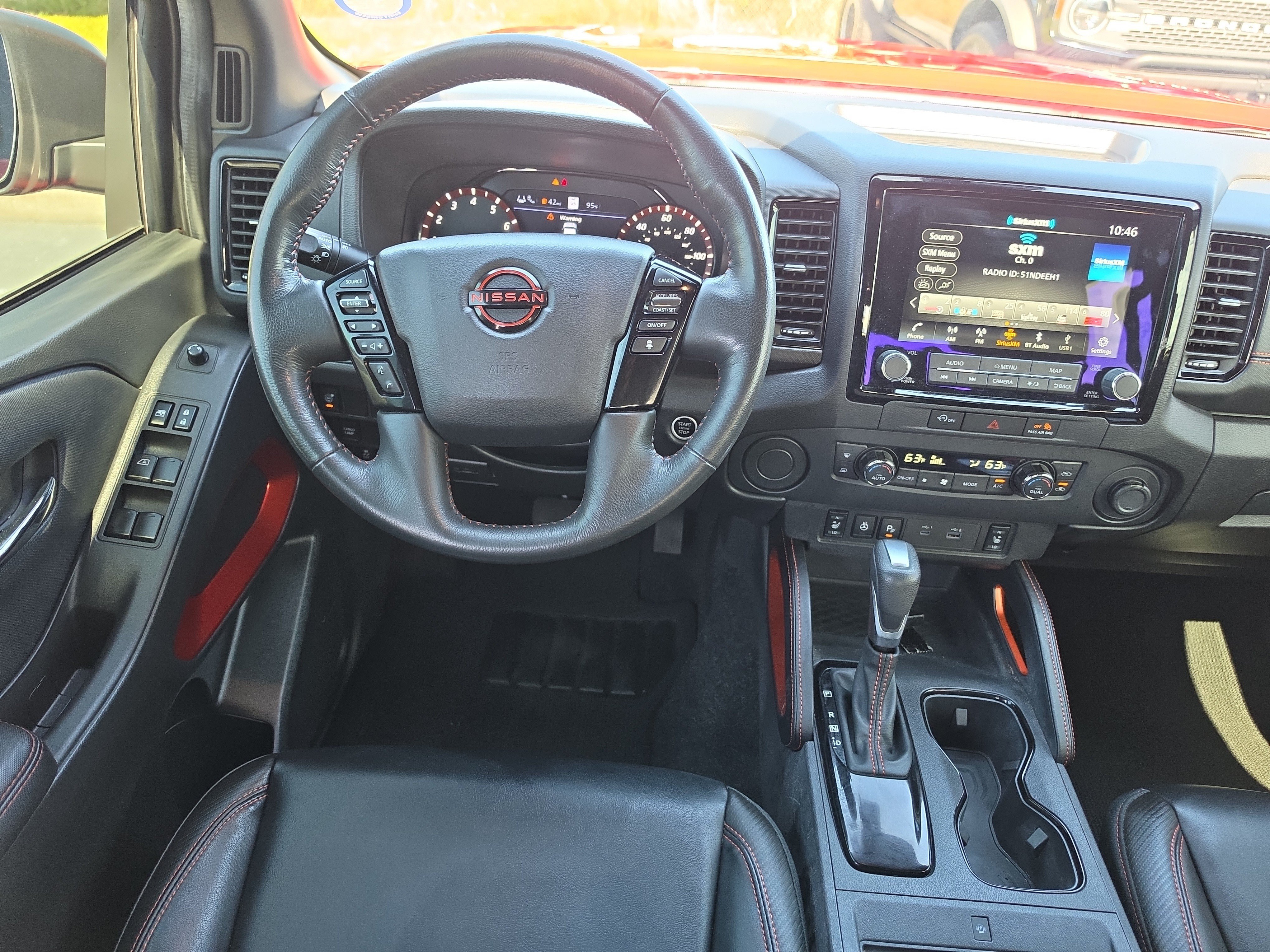 Used 2023 Red Nissan Crew Cab PRO-X 4x2 image 11