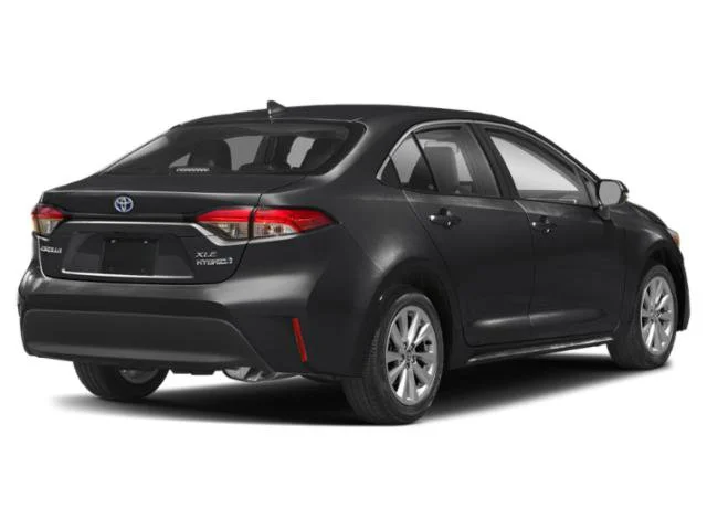 Used 2023 Midnight Black Metallic Toyota Hybrid XLE image 2