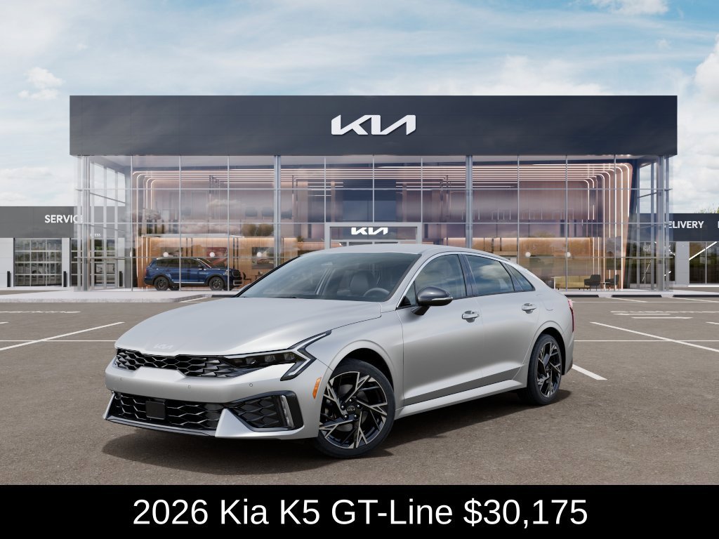 New 2026 Steel Matte Gray Kia GT-Line image 2