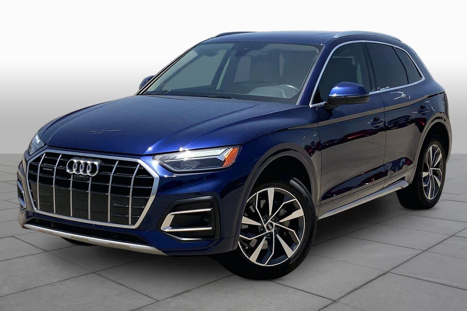 Used 2021 Navarra Blue Metallic Audi Premium Plus image 3