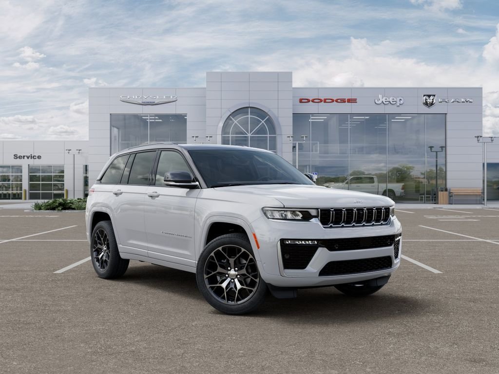 New 2026 Bright White Clear-Coat Exterior Paint Jeep Summit image 5