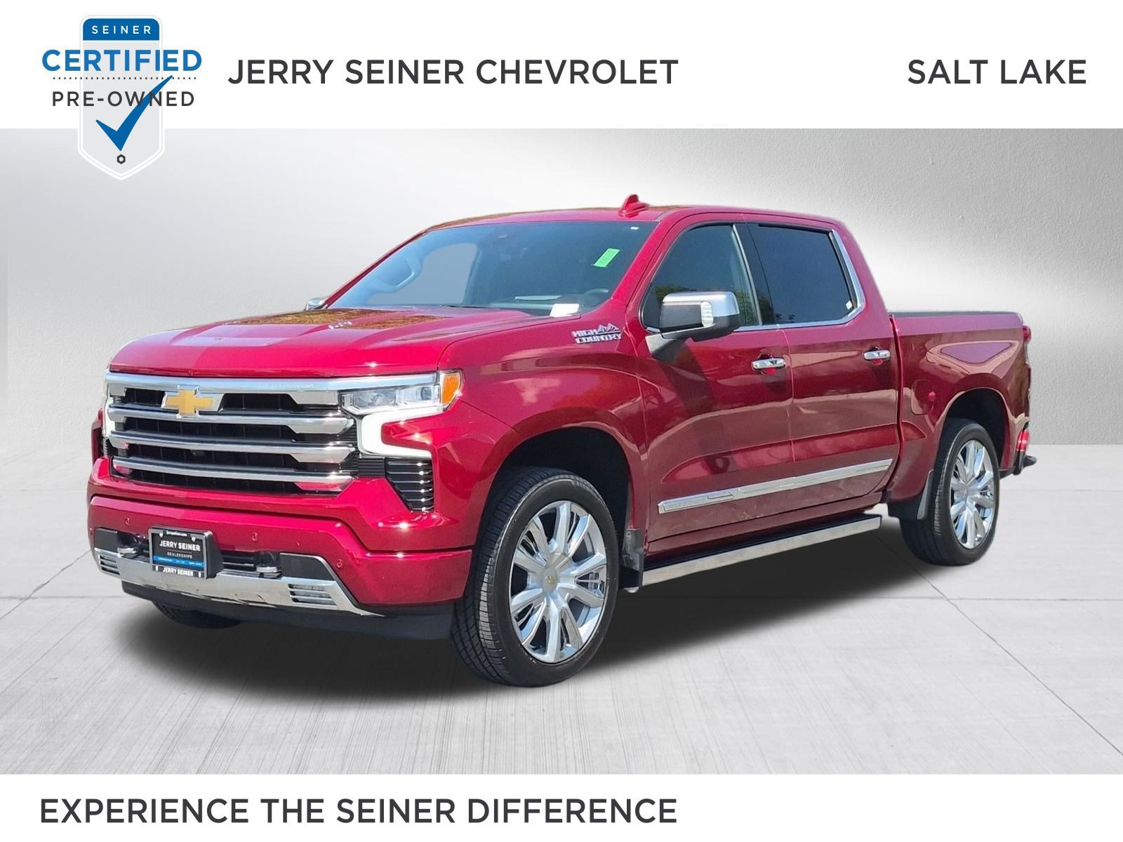 Certified Used 2023 Radiant Red Tintcoat Chevrolet High Country image 1