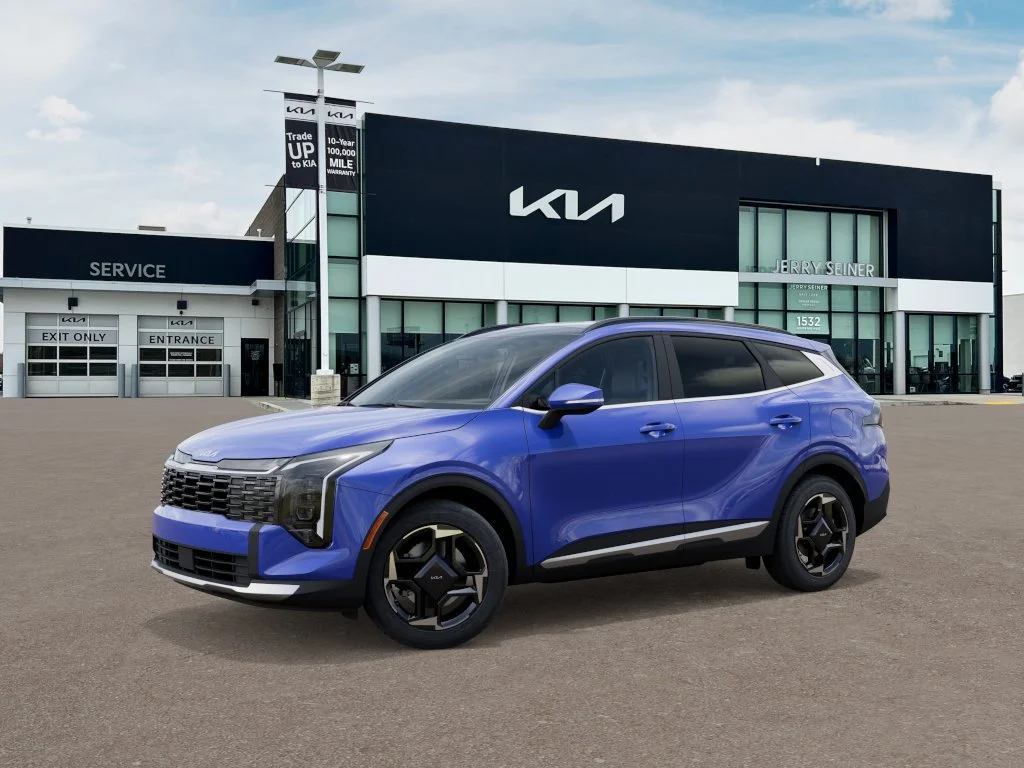 New 2027 Blue Kia EX image 3