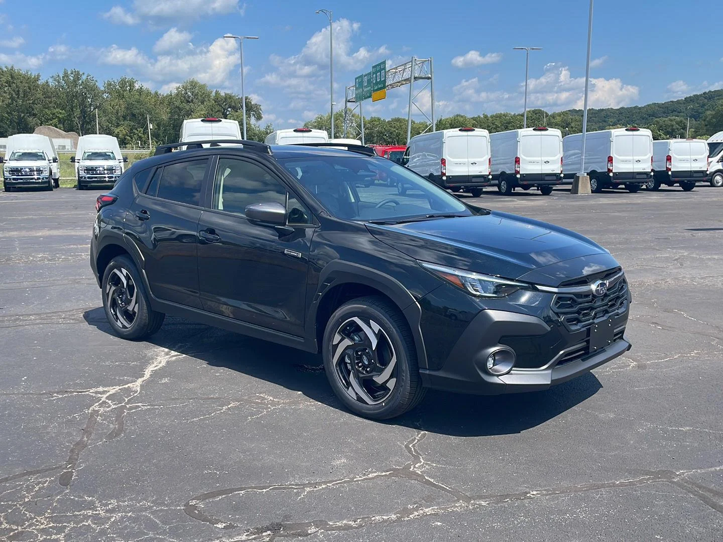 New 2026 Crystal Black Silica Subaru Limited Hybrid image 7