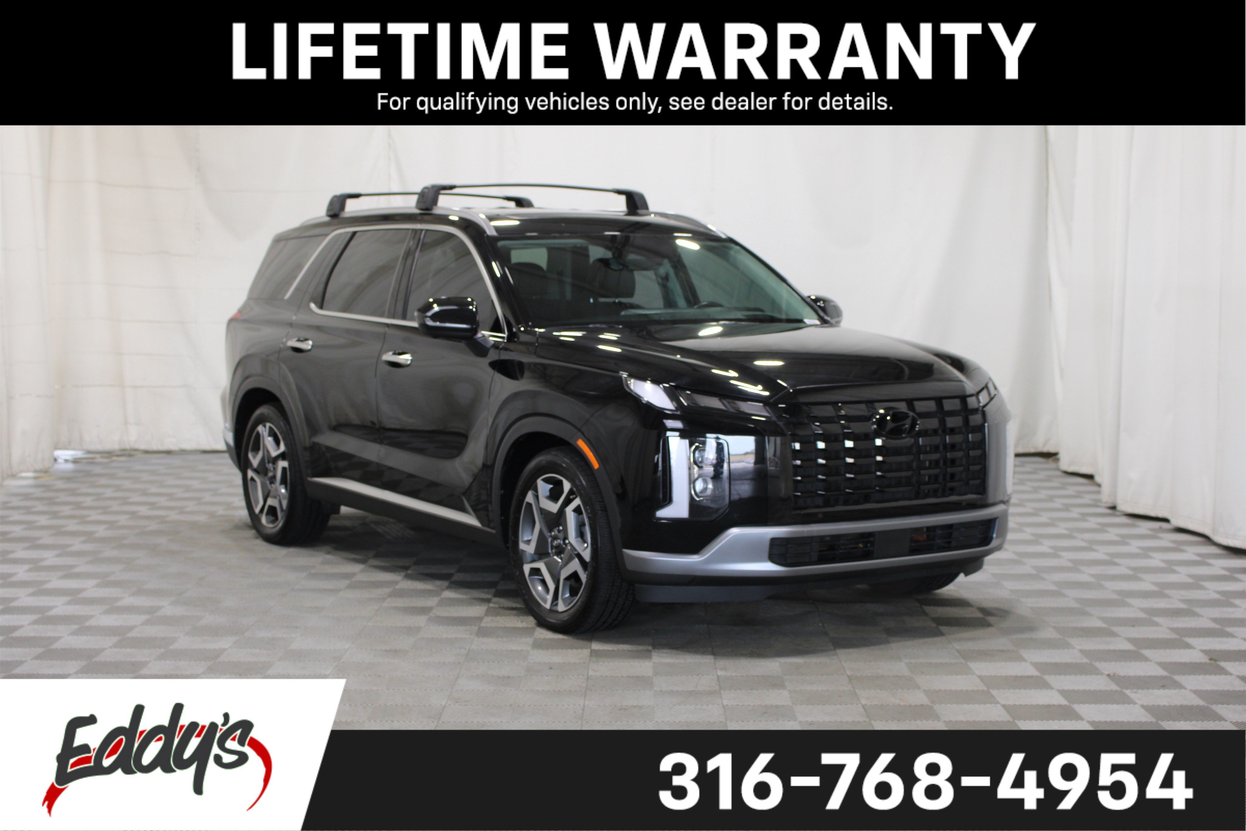 Used 2023 Abyss Black Pearl Hyundai Limited image 1