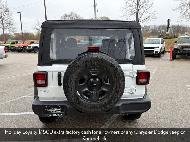 New 2026 Bright White Clear-Coat Exterior Paint Jeep Sport image 3
