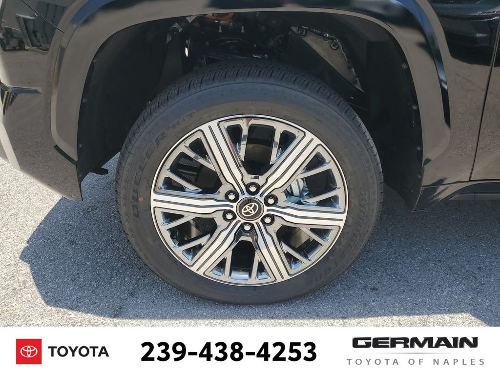 New 2026 Midnight Black Metallic Toyota Tundra Capstone image 11
