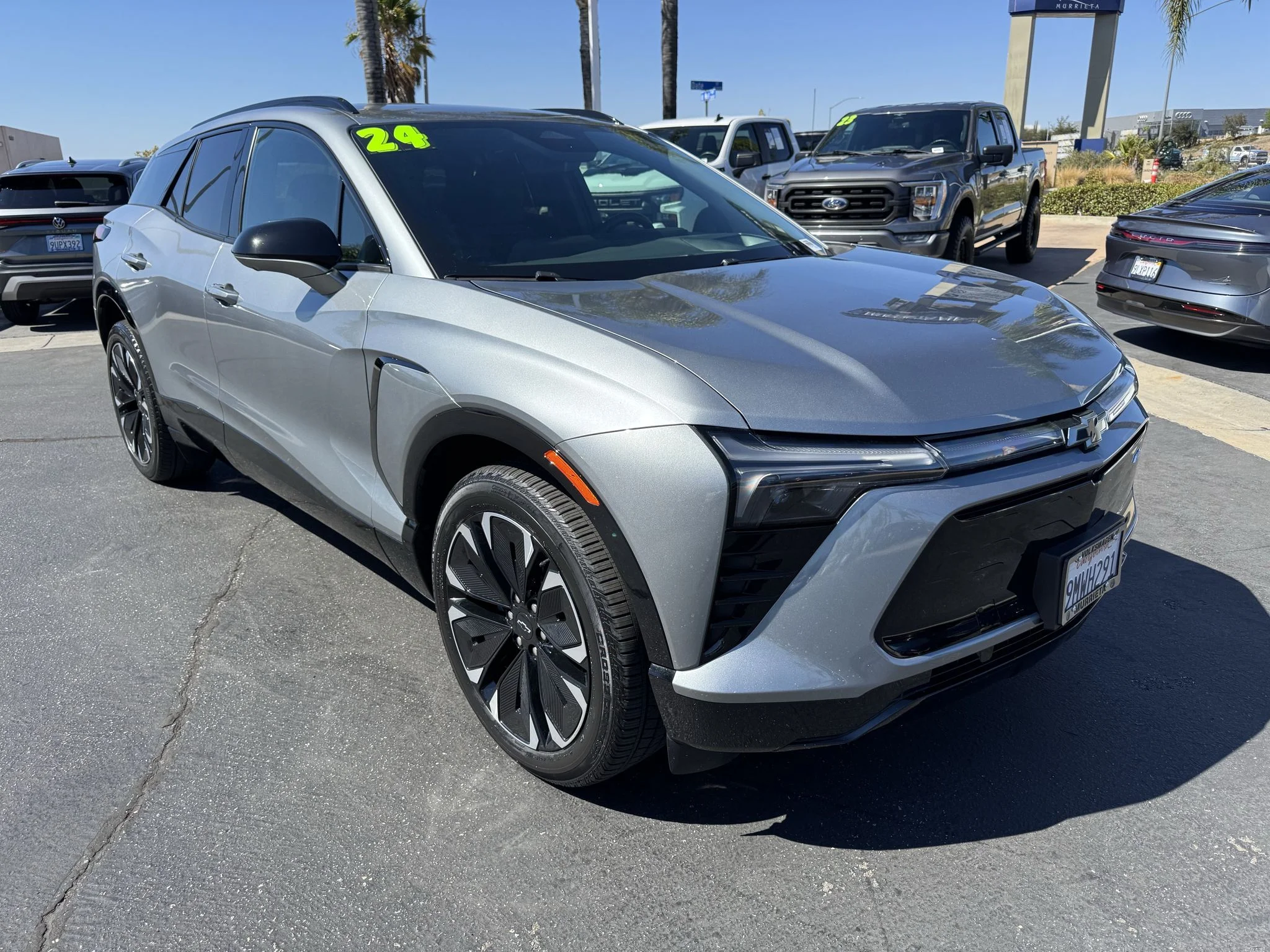 Used 2024 Sterling Gray Metallic Chevrolet eAWD RS image 1