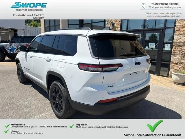 New 2026 Bright White Clear-Coat Exterior Paint Jeep Laredo image 3