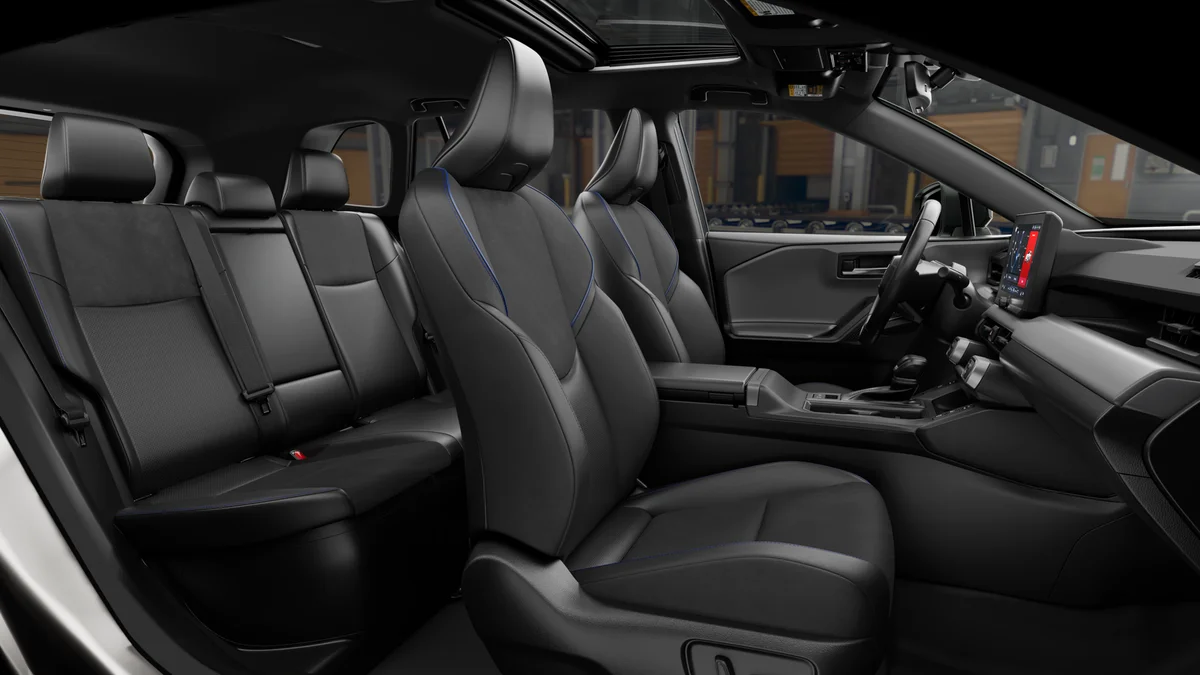 New 2026 Wind Chill Pearl with Midnight Black Metallic roof Toyota XSE image 20