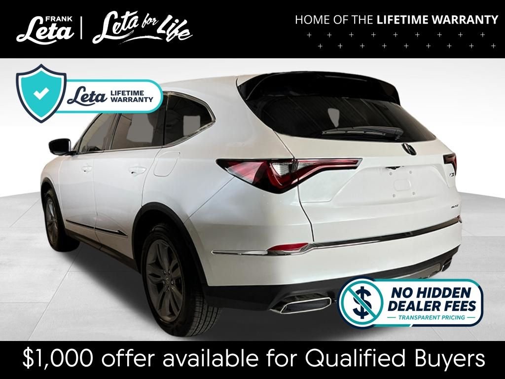 New 2026 Platinum White Pearl Acura  image 3