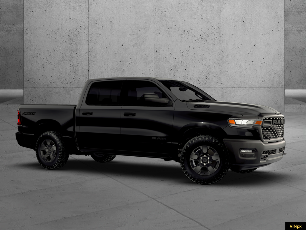 New 2026 Diamond Black Crystal Pearl-Coat Exterior Paint RAM Warlock image 8