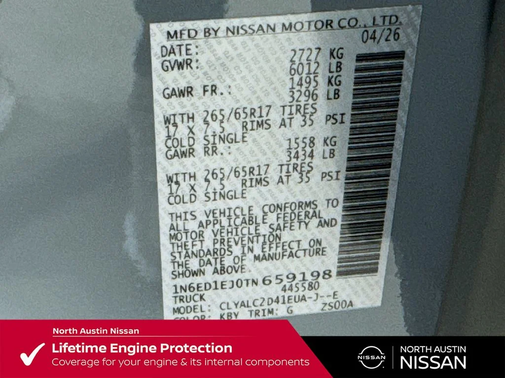 New 2026 Gray Nissan SV image 38