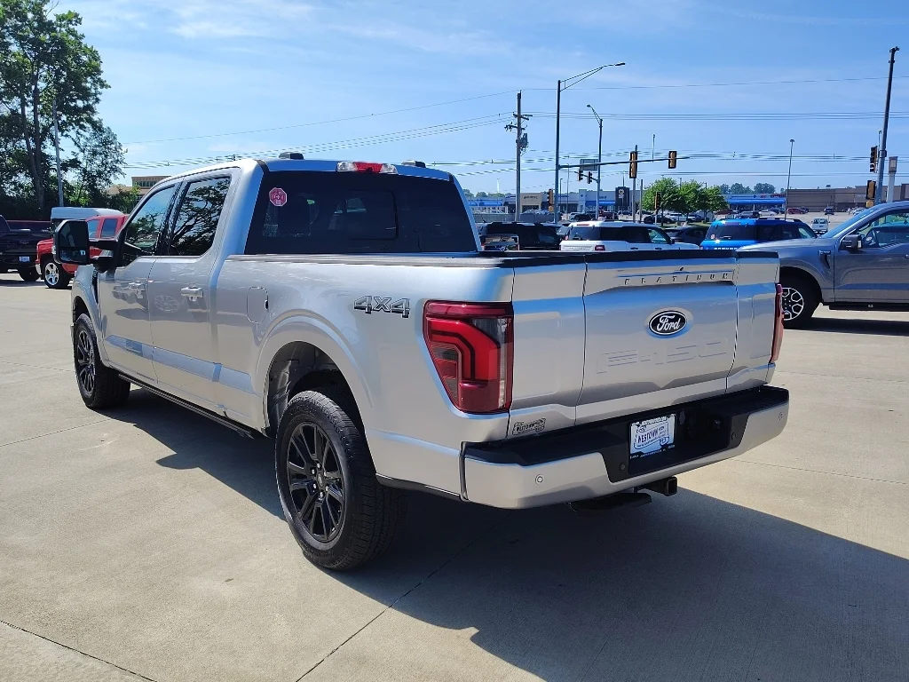 Used 2024 Iconic Silver Metallic Ford Platinum image 8