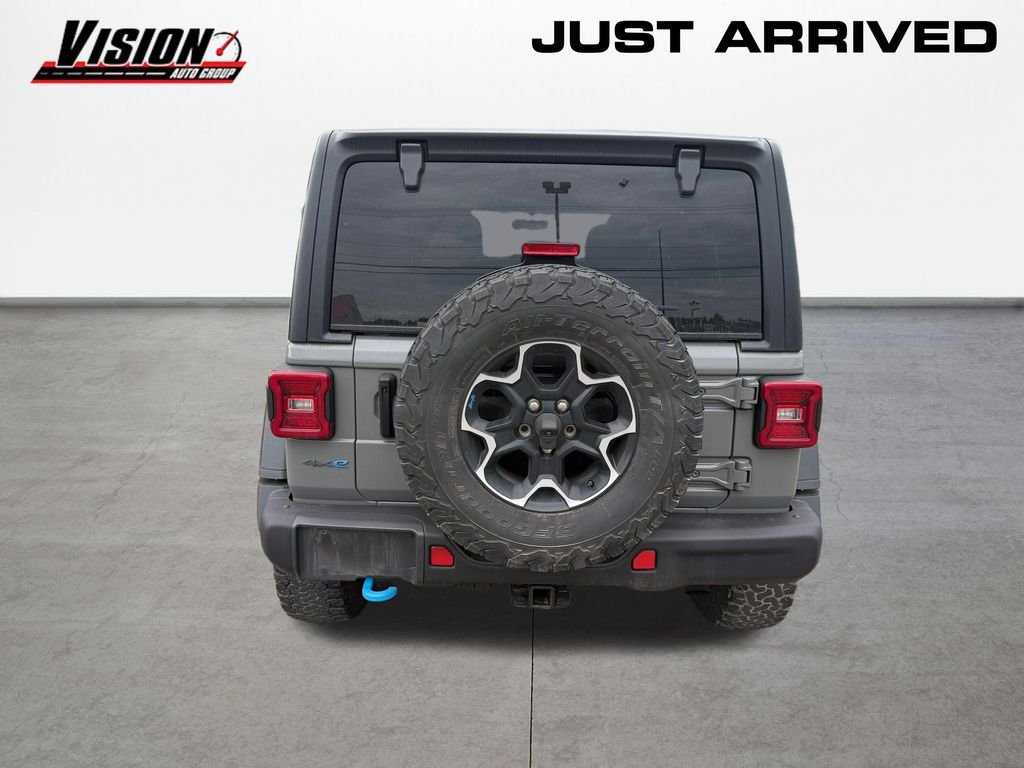 Used 2023 Gray Jeep Rubicon 4xe image 6