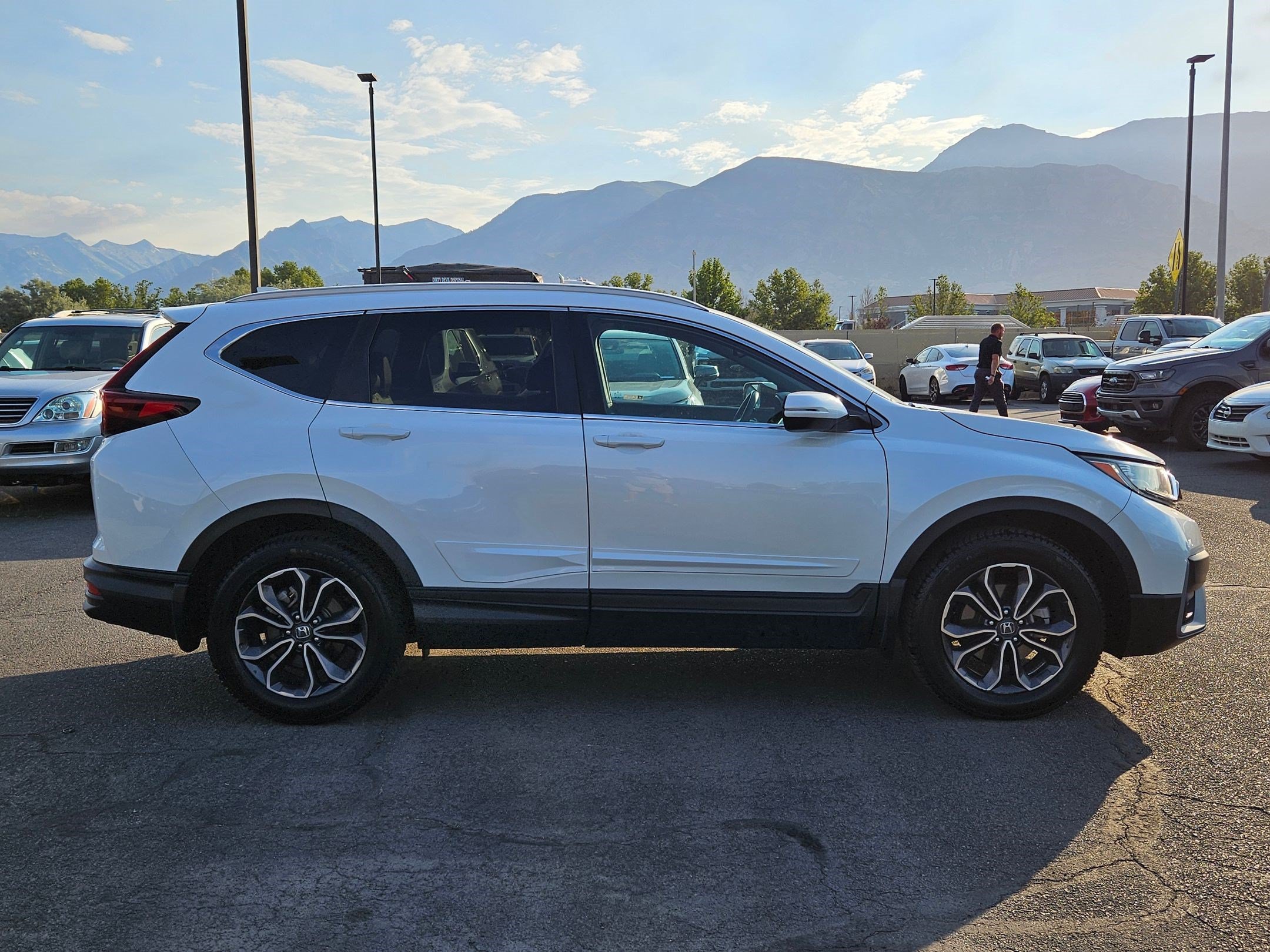 Certified Used 2020 White Honda EX-L image 2