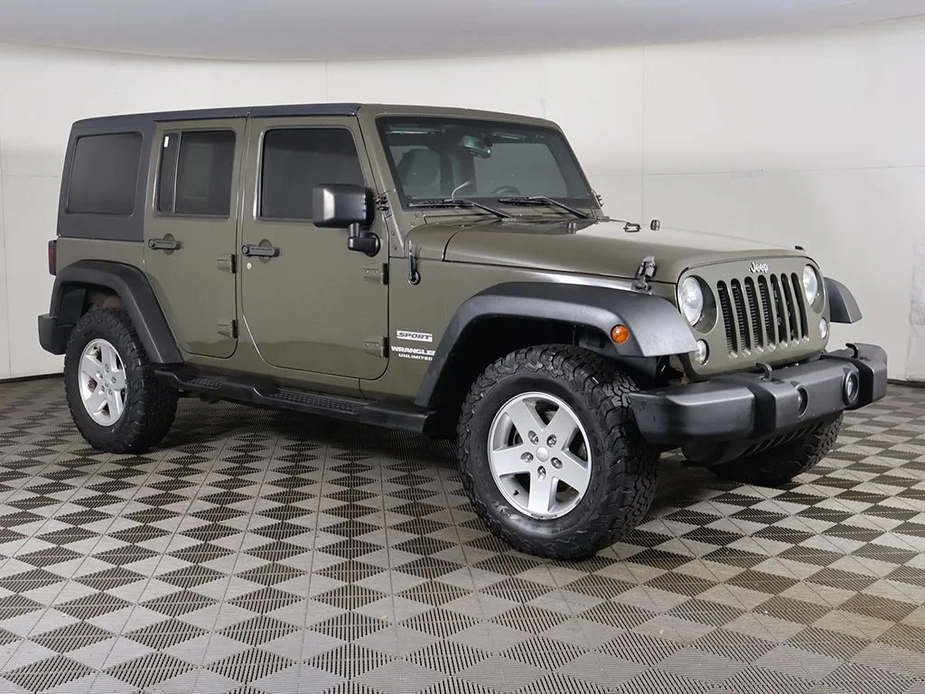 Used 2015 Jeep Wrangler Unlimited Sport with VIN 1C4BJWDG5FL767706 for sale in Bedford, OH
