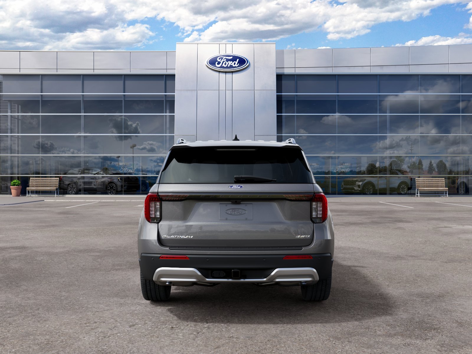 New 2027 Carbonized Gray Metallic Ford Platinum™ image 7