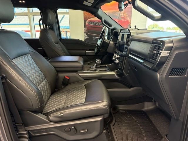 Certified Used 2022 Carbonized Gray Metallic Ford XLT image 13