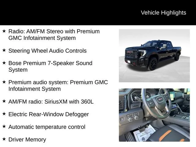 Certified Used 2026 Onyx Black GMC AT4 image 15