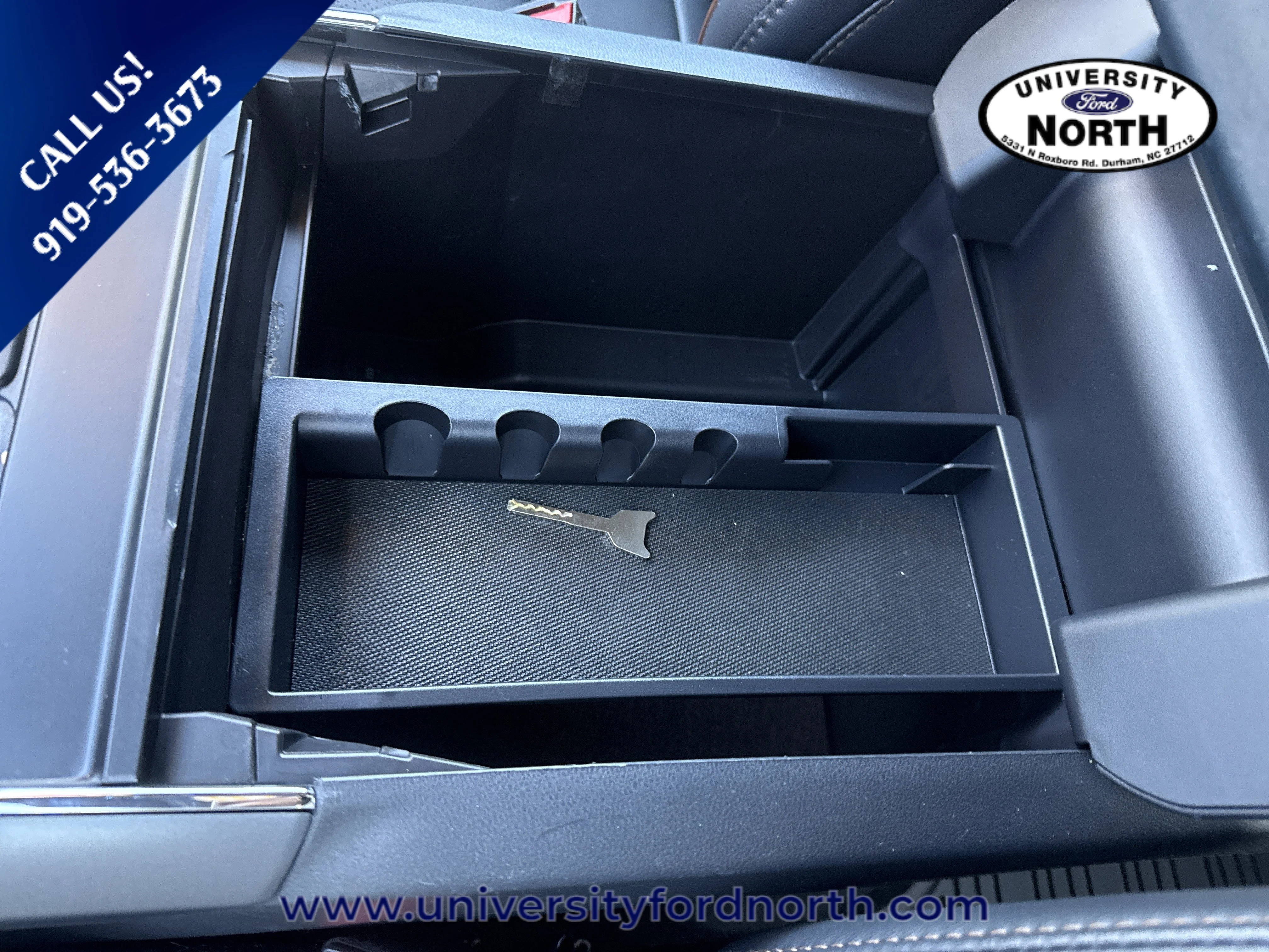 Used 2025 Antimatter Blue Metallic Ford LARIAT image 39