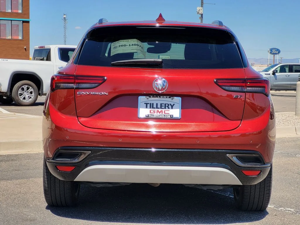 Used 2021 CINNABAR METALLIC Buick Preferred image 6