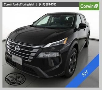 Used 2025 Black Nissan SV image 1