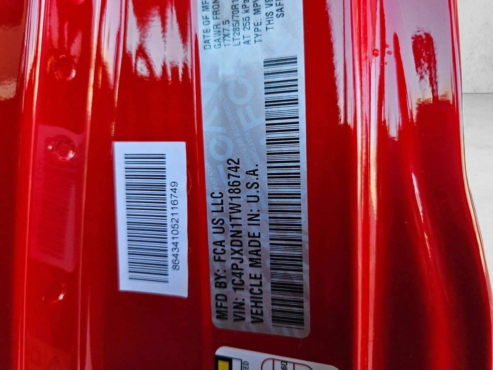New 2026 Firecracker Red Clear-Coat Exterior Paint Jeep Willys image 16