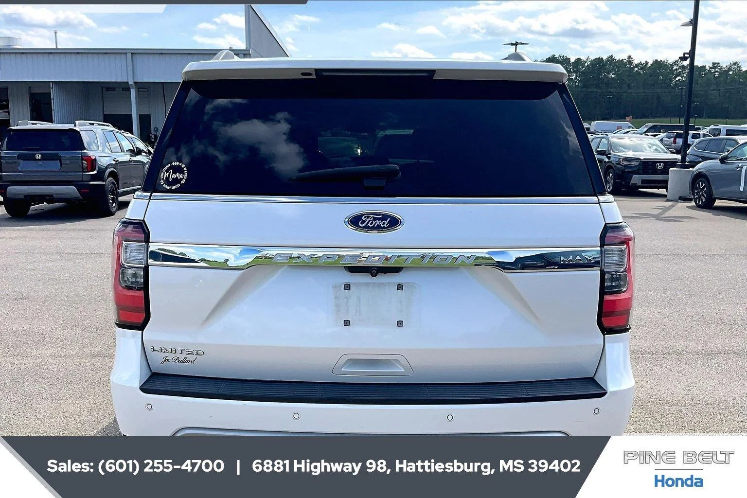 Used 2018 White Platinum Metallic Tri-Coat Ford Limited image 4