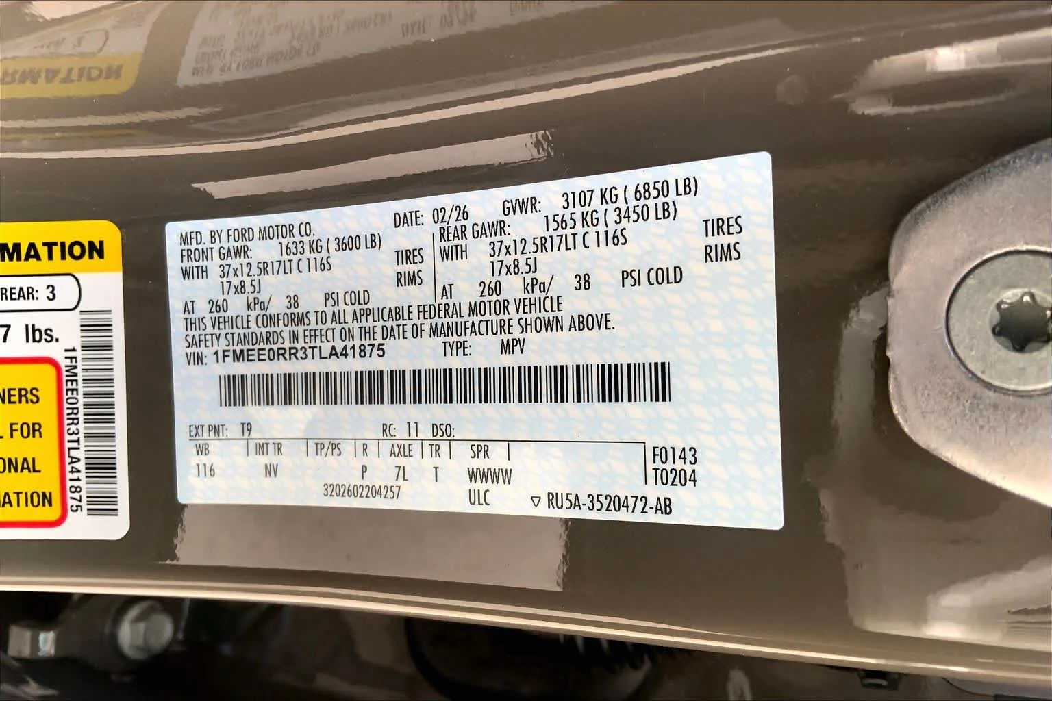 New 2026 Marsh Gray Ford Raptor image 12