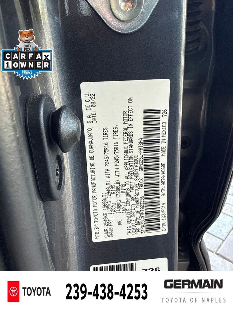 Used 2022 Gray Toyota SR5 image 20