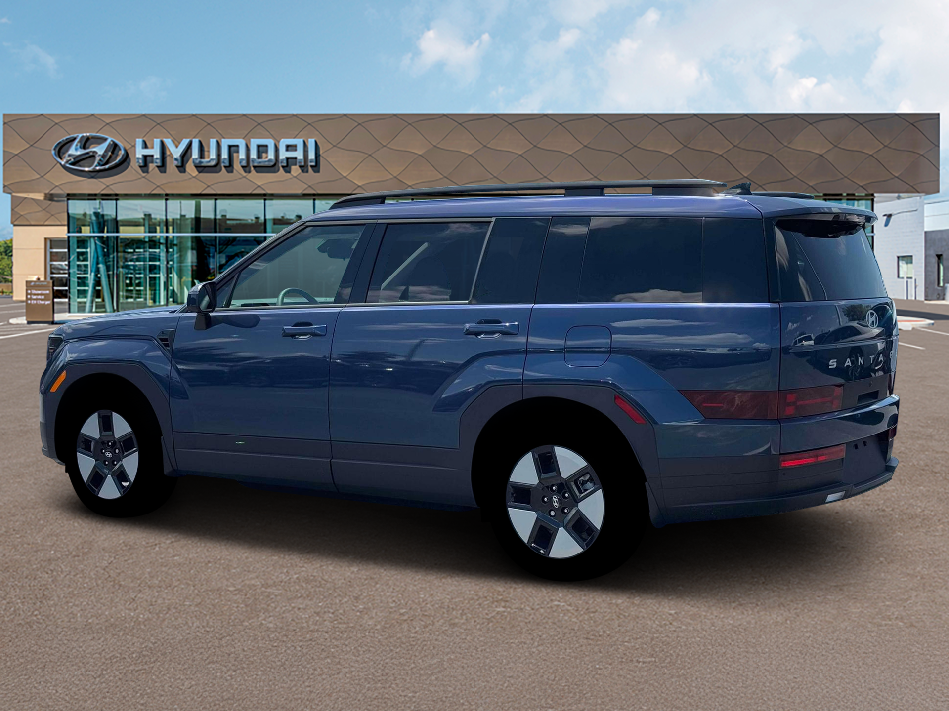 New 2026 Blue Hyundai SEL image 4