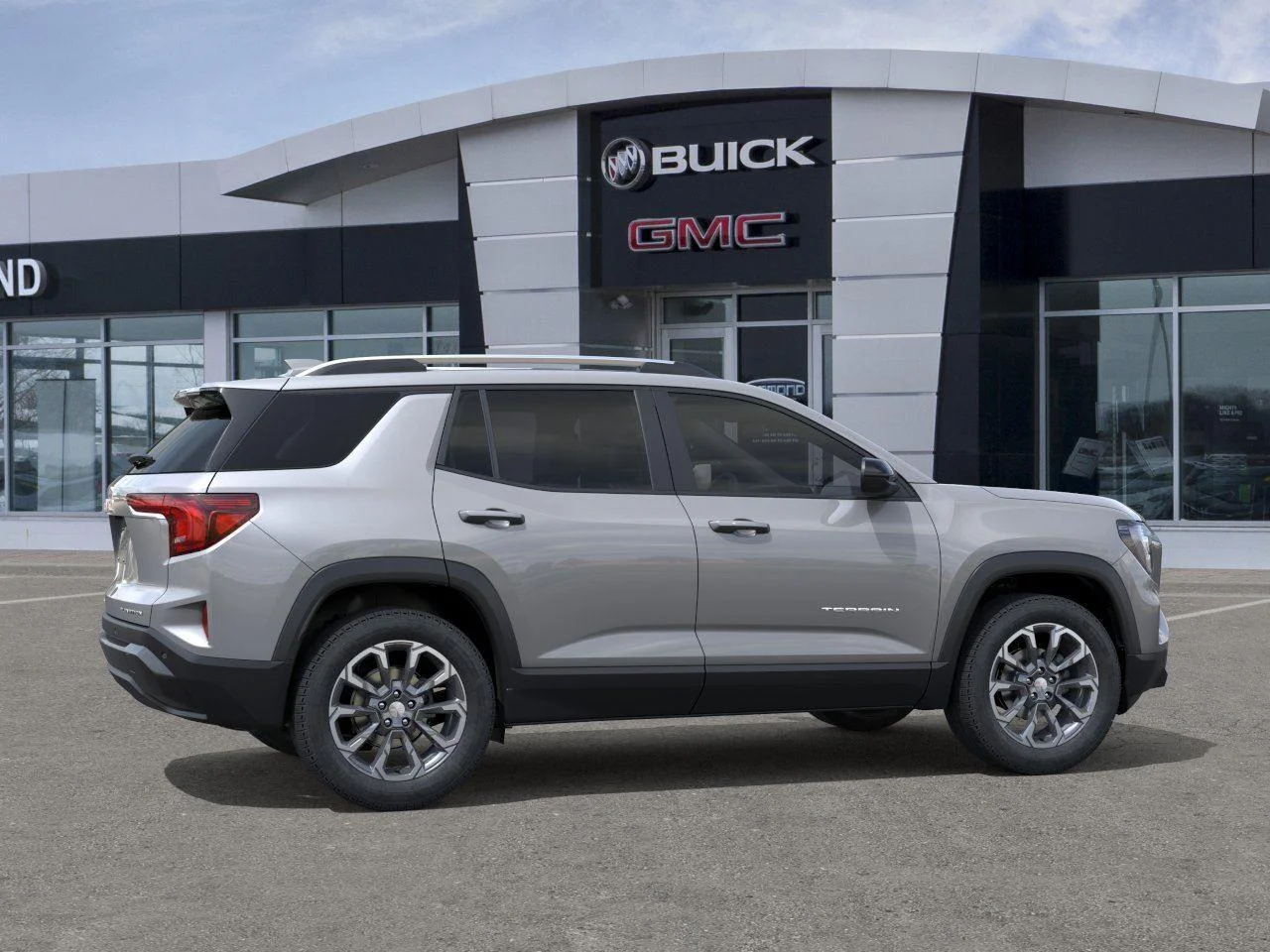 New 2027 Sterling Metallic GMC AWD Elevation image 5