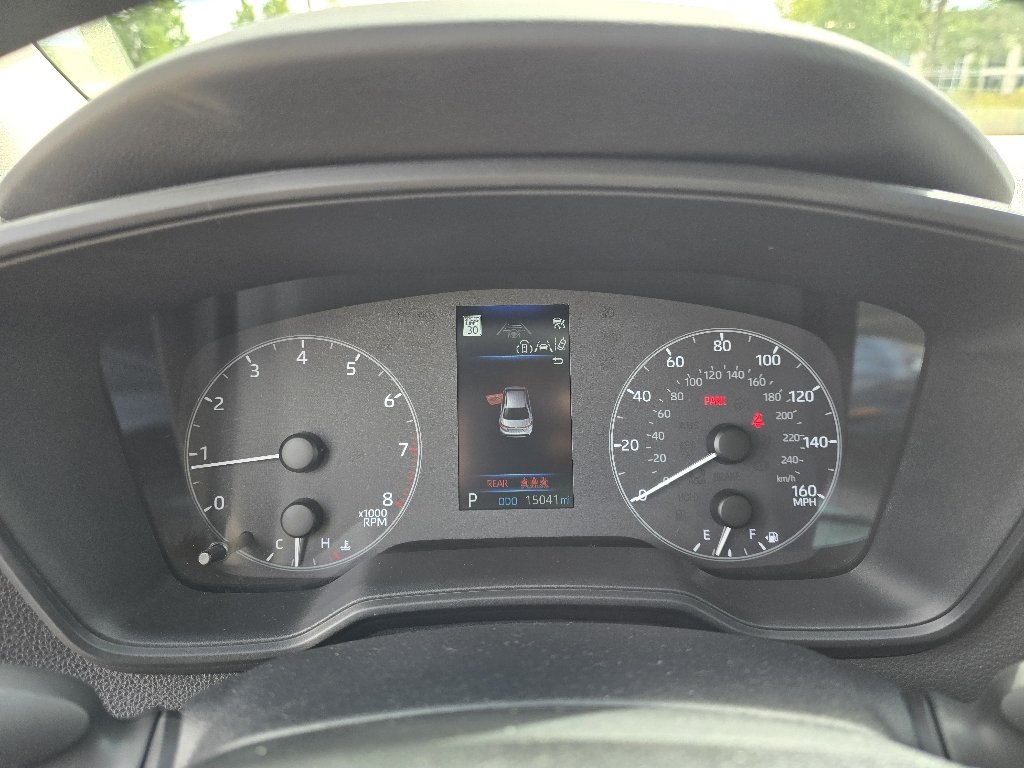 Used 2025 Classic Silver Metallic Toyota LE image 22